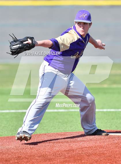 Thumbnail 1 in Sunnyvale vs Alvarado (Krum Invitational) photogallery.