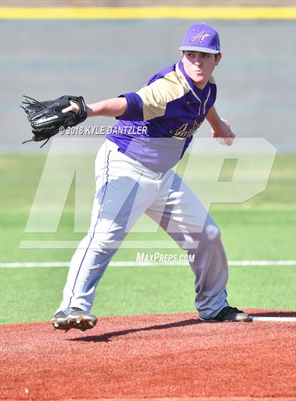 Thumbnail 3 in Sunnyvale vs Alvarado (Krum Invitational) photogallery.