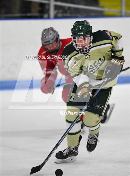 Thumbnail 1 in Mountain Vista Boys Hockey (Extending the Season) photogallery.