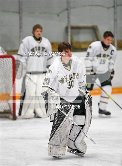Thumbnail 3 in Mountain Vista Boys Hockey (Extending the Season) photogallery.