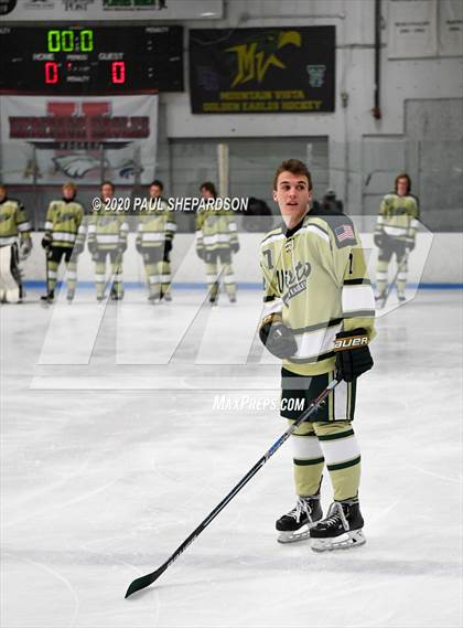 Thumbnail 3 in Mountain Vista Boys Hockey (Extending the Season) photogallery.