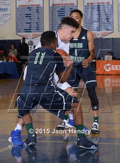 Thumbnail 2 in Overland @ Bishop Gorman (Tarkanian Classic) photogallery.
