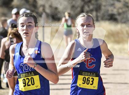 Thumbnail 1 in CHSAA 5A Cross Country Championships photogallery.