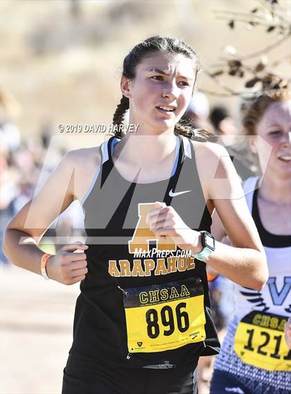 Thumbnail 3 in CHSAA 5A Cross Country Championships photogallery.