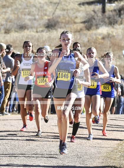 Thumbnail 1 in CHSAA 5A Cross Country Championships photogallery.