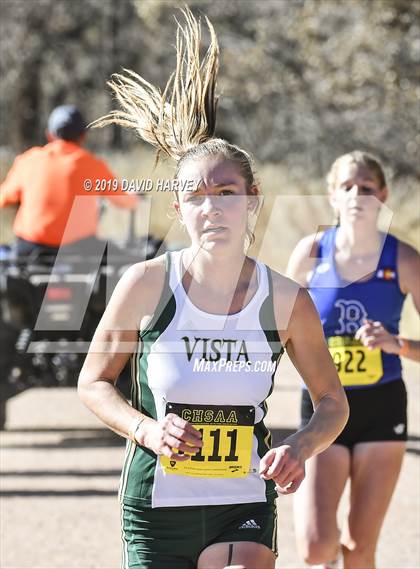 Thumbnail 1 in CHSAA 5A Cross Country Championships photogallery.