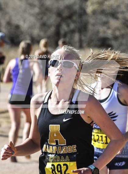 Thumbnail 1 in CHSAA 5A Cross Country Championships photogallery.