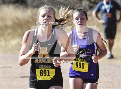 Thumbnail 3 in CHSAA 5A Cross Country Championships photogallery.
