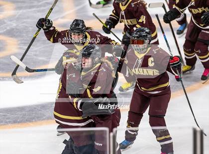 Thumbnail 3 in Canton vs Algonquin Regional/Hudson (MIAA Division 2 State Final) photogallery.