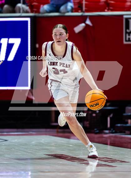 Thumbnail 3 in Lone Peak vs. Westlake (UHSAA 6A Quarterfinal) photogallery.