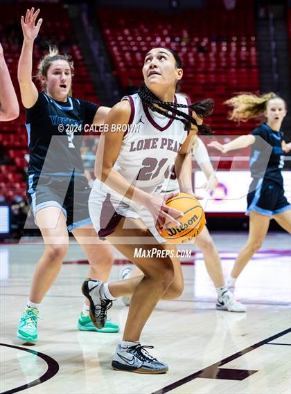 Thumbnail 3 in Lone Peak vs. Westlake (UHSAA 6A Quarterfinal) photogallery.