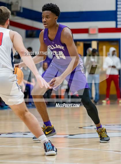 Thumbnail 2 in Village Christian Academy vs Terry Sanford (MLK Dream Jam at Terry Sanford) photogallery.