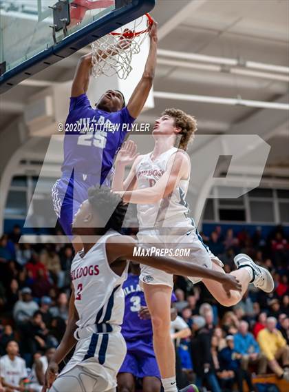 Thumbnail 2 in Village Christian Academy vs Terry Sanford (MLK Dream Jam at Terry Sanford) photogallery.