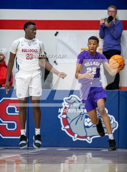 Thumbnail 2 in Village Christian Academy vs Terry Sanford (MLK Dream Jam at Terry Sanford) photogallery.