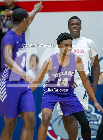 Thumbnail 3 in Village Christian Academy vs Terry Sanford (MLK Dream Jam at Terry Sanford) photogallery.