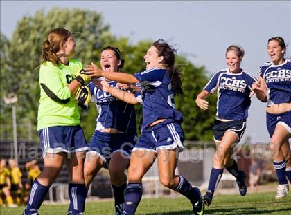 Thumbnail 2 in Central Catholic @ Hughson (CIF SJS D5 Playoffs) photogallery.