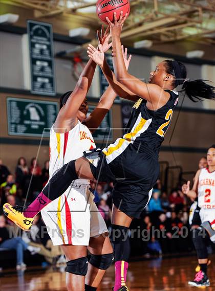 Thumbnail 3 in Incarnate Word Academy vs Marian Catholic (Prepcasts Elite Girls Shootout VI) photogallery.