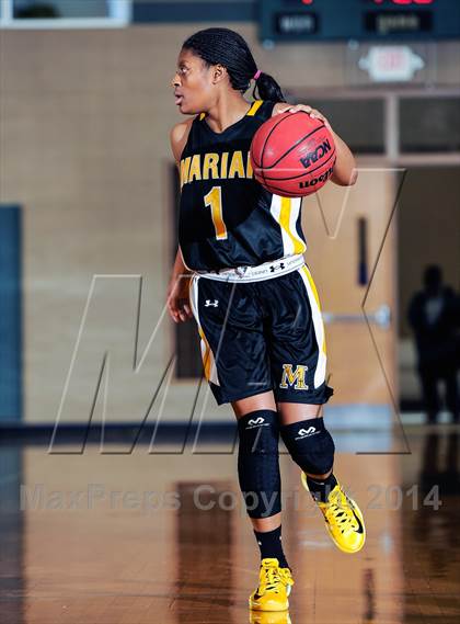 Thumbnail 2 in Incarnate Word Academy vs Marian Catholic (Prepcasts Elite Girls Shootout VI) photogallery.