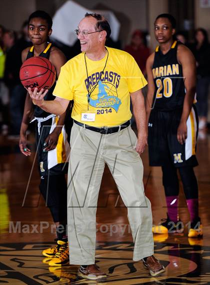 Thumbnail 3 in Incarnate Word Academy vs Marian Catholic (Prepcasts Elite Girls Shootout VI) photogallery.
