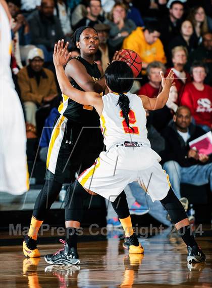Thumbnail 1 in Incarnate Word Academy vs Marian Catholic (Prepcasts Elite Girls Shootout VI) photogallery.