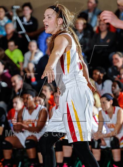 Thumbnail 2 in Incarnate Word Academy vs Marian Catholic (Prepcasts Elite Girls Shootout VI) photogallery.