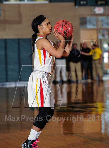 Thumbnail 2 in Incarnate Word Academy vs Marian Catholic (Prepcasts Elite Girls Shootout VI) photogallery.
