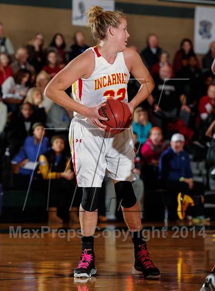 Thumbnail 1 in Incarnate Word Academy vs Marian Catholic (Prepcasts Elite Girls Shootout VI) photogallery.
