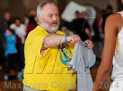 Thumbnail 1 in Incarnate Word Academy vs Marian Catholic (Prepcasts Elite Girls Shootout VI) photogallery.
