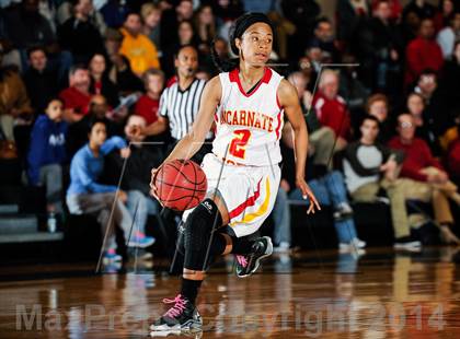 Thumbnail 2 in Incarnate Word Academy vs Marian Catholic (Prepcasts Elite Girls Shootout VI) photogallery.