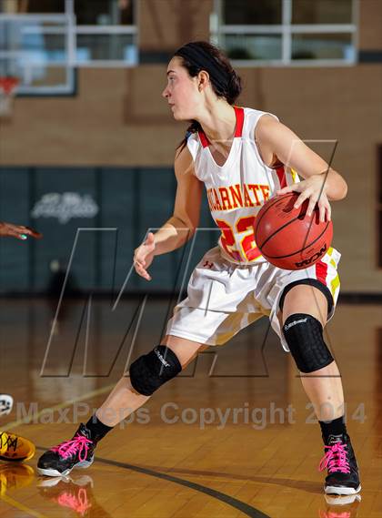 Thumbnail 2 in Incarnate Word Academy vs Marian Catholic (Prepcasts Elite Girls Shootout VI) photogallery.