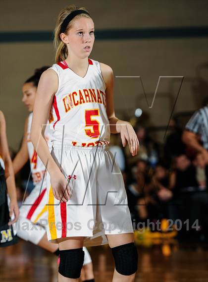 Thumbnail 1 in Incarnate Word Academy vs Marian Catholic (Prepcasts Elite Girls Shootout VI) photogallery.