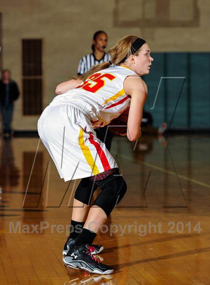 Thumbnail 2 in Incarnate Word Academy vs Marian Catholic (Prepcasts Elite Girls Shootout VI) photogallery.