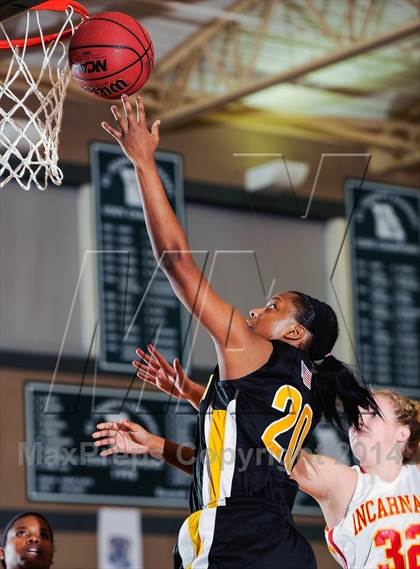 Thumbnail 1 in Incarnate Word Academy vs Marian Catholic (Prepcasts Elite Girls Shootout VI) photogallery.