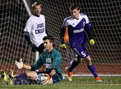 Thumbnail 2 in Pine Creek vs. Boulder (CHSAA 5A Semifinal) photogallery.