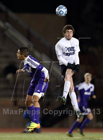 Thumbnail 3 in Pine Creek vs. Boulder (CHSAA 5A Semifinal) photogallery.