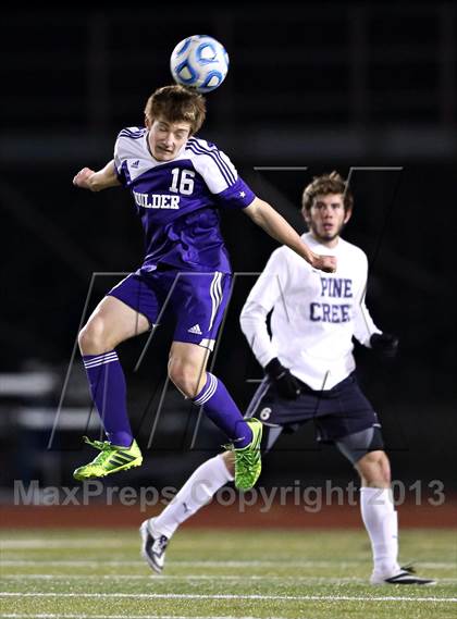 Thumbnail 3 in Pine Creek vs. Boulder (CHSAA 5A Semifinal) photogallery.