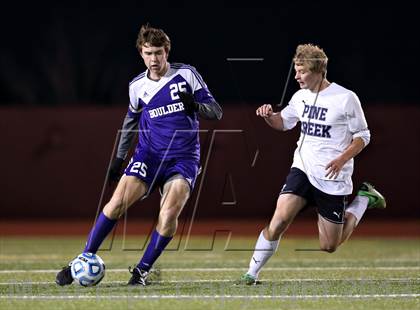 Thumbnail 1 in Pine Creek vs. Boulder (CHSAA 5A Semifinal) photogallery.