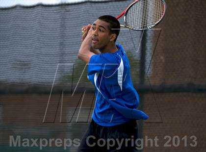 Thumbnail 2 in Nassau County Section 8 Boys Tennis Championships photogallery.