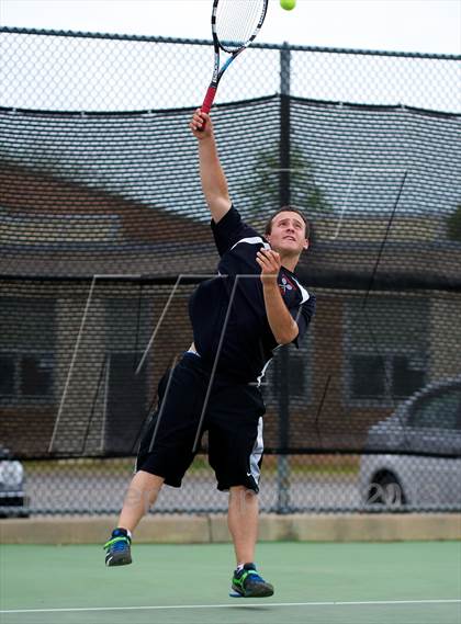 Thumbnail 3 in Nassau County Section 8 Boys Tennis Championships photogallery.