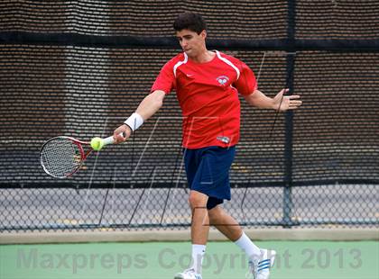 Thumbnail 3 in Nassau County Section 8 Boys Tennis Championships photogallery.