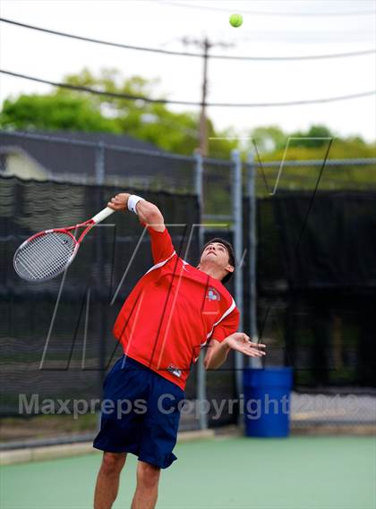 Thumbnail 1 in Nassau County Section 8 Boys Tennis Championships photogallery.