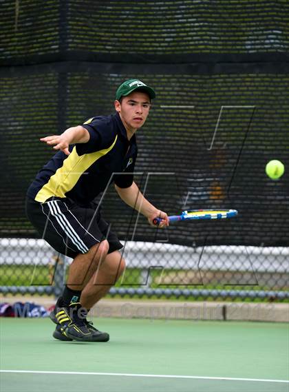Thumbnail 3 in Nassau County Section 8 Boys Tennis Championships photogallery.