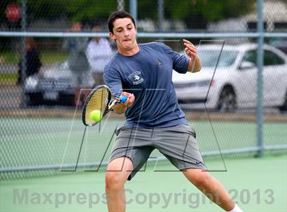 Thumbnail 3 in Nassau County Section 8 Boys Tennis Championships photogallery.