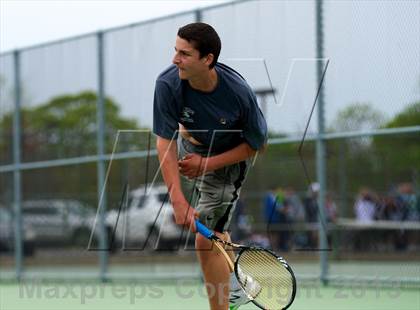 Thumbnail 2 in Nassau County Section 8 Boys Tennis Championships photogallery.