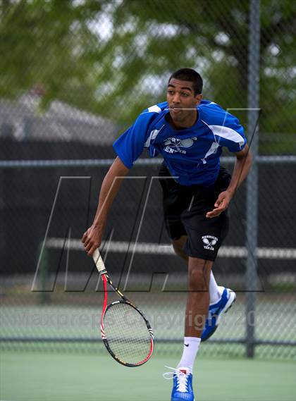 Thumbnail 1 in Nassau County Section 8 Boys Tennis Championships photogallery.