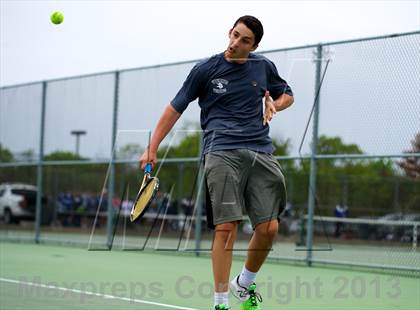 Thumbnail 2 in Nassau County Section 8 Boys Tennis Championships photogallery.