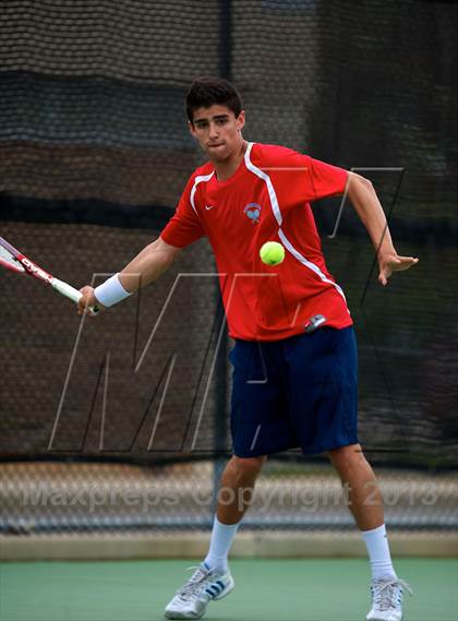 Thumbnail 3 in Nassau County Section 8 Boys Tennis Championships photogallery.