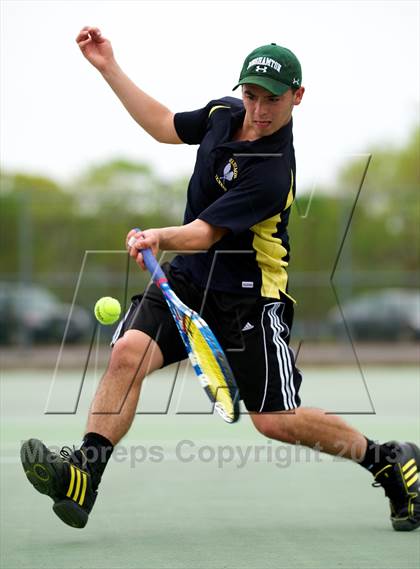 Thumbnail 2 in Nassau County Section 8 Boys Tennis Championships photogallery.