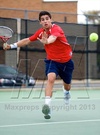 Thumbnail 1 in Nassau County Section 8 Boys Tennis Championships photogallery.