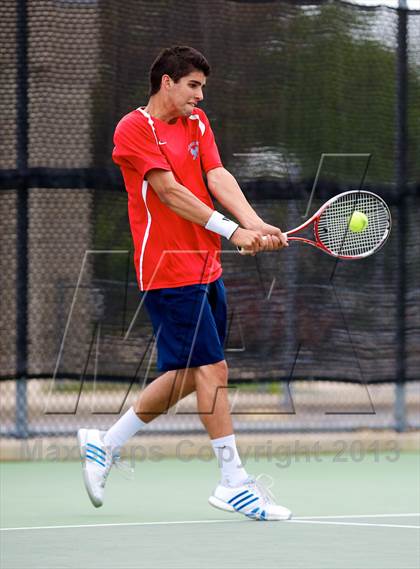 Thumbnail 3 in Nassau County Section 8 Boys Tennis Championships photogallery.